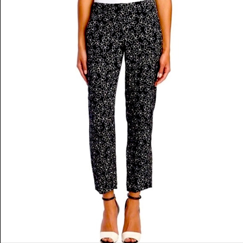 A.L.C | Silk Floral Straight Leg Pants